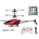 Remote Control & Hand Sensor rechargeable Helicopter for Kids